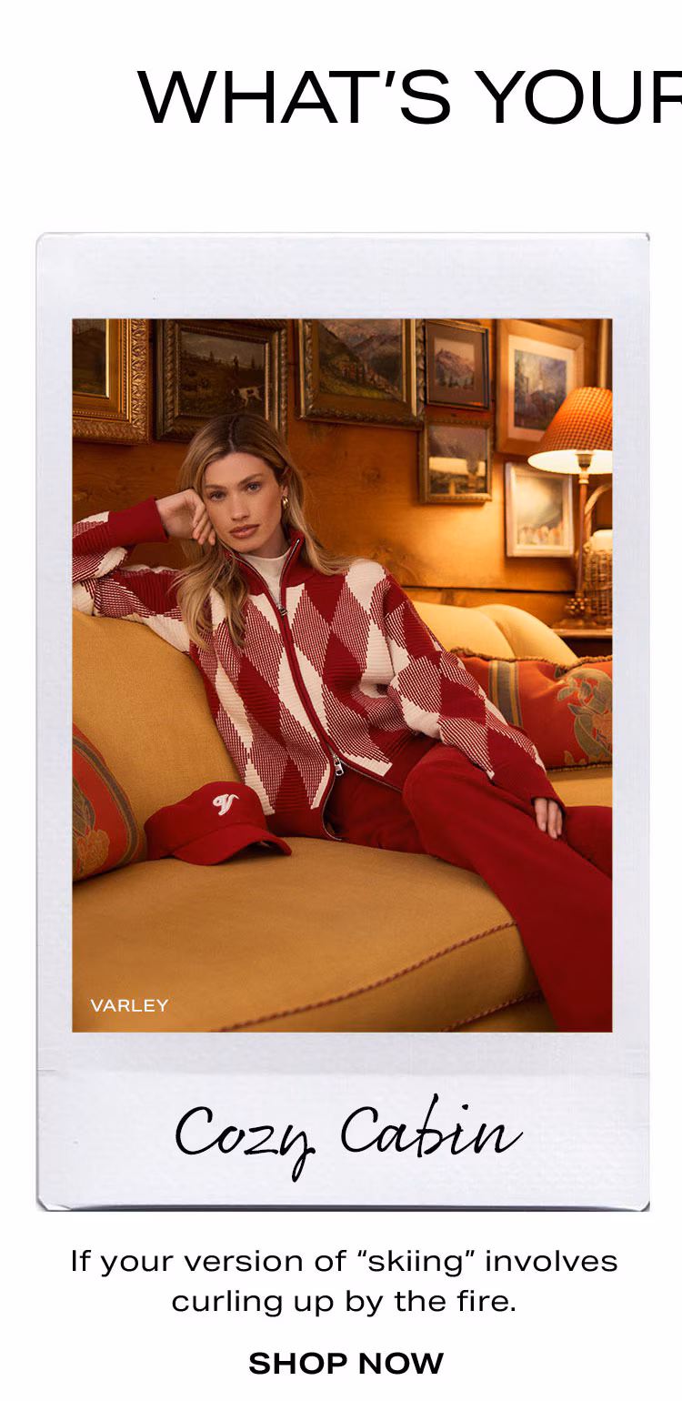 Cozy Cabin. Shop Now