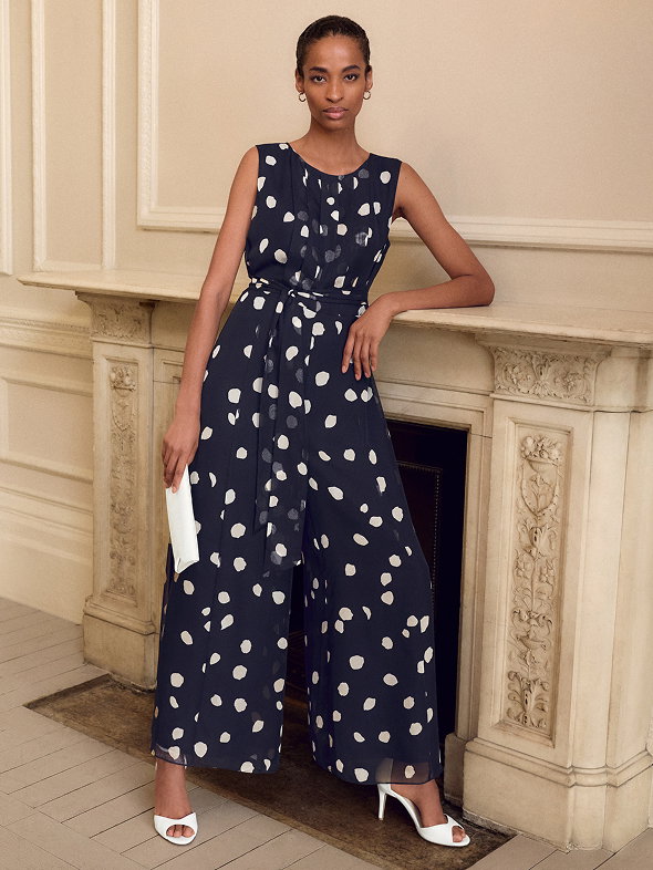 Maxine Spot Jumpsuit