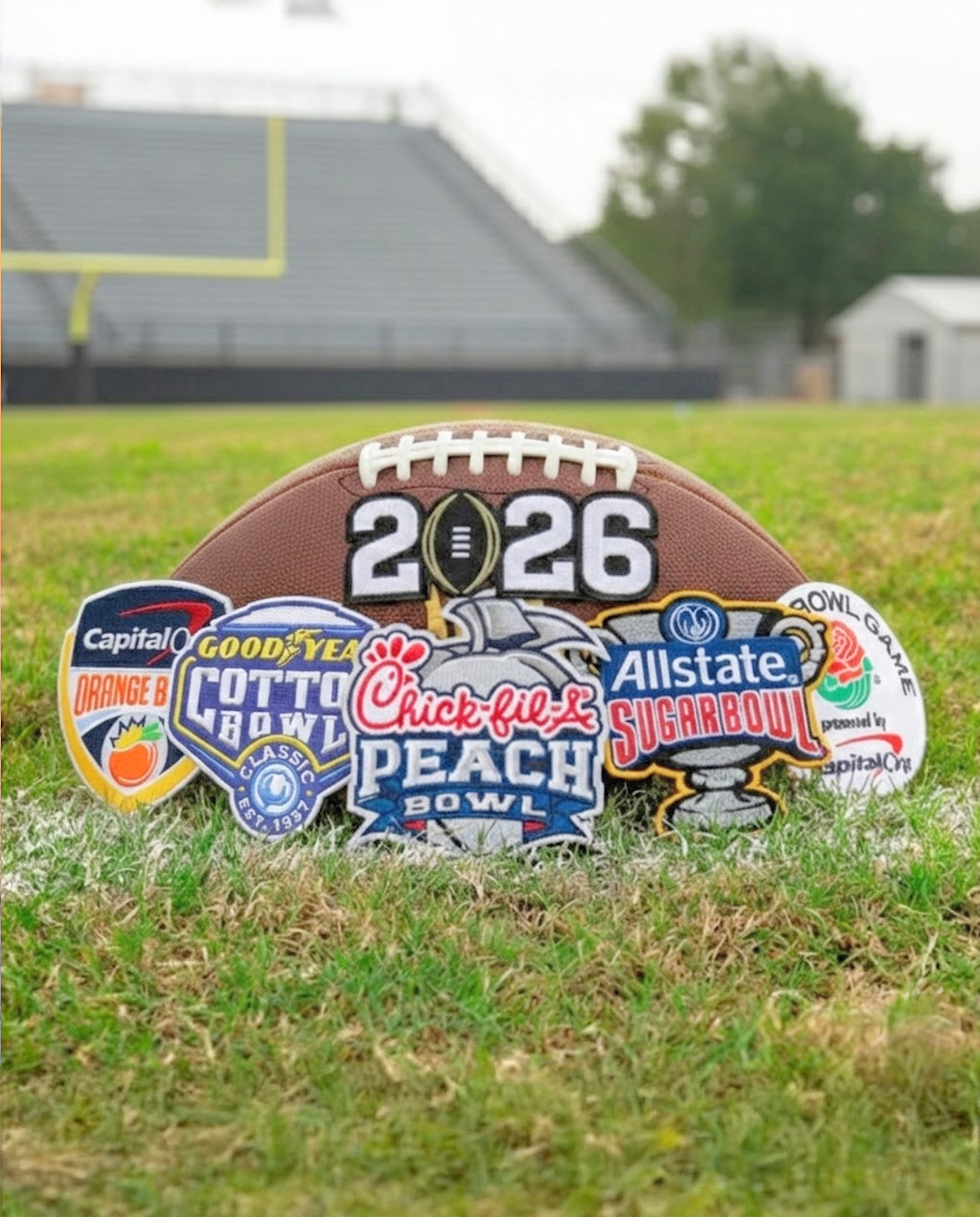 College Football Patches