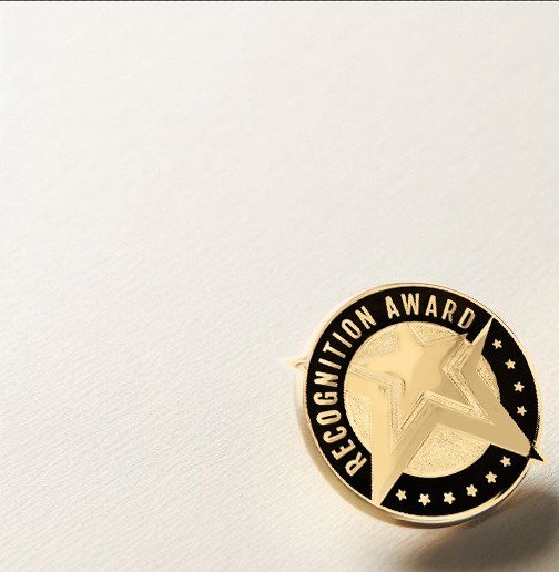 Recognition Award Star Pin