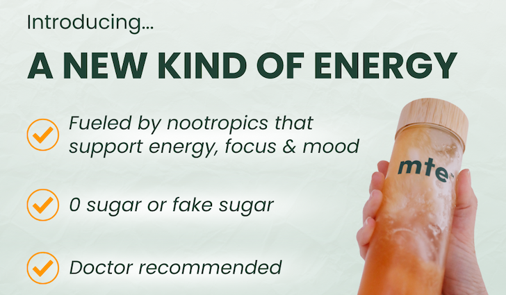 Introducing a New Kind of Energy. Fueled by nootropics, ith 0 sugar or fake sugar, doctor recommended. 