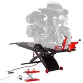 Image of Black Widow ProLift Extra-Wide Pneumatic Motorcycle Lift Table - 1,500 lb. Capacity