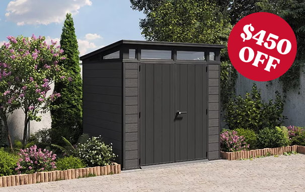 Cortina 7x7 Storage Shed
