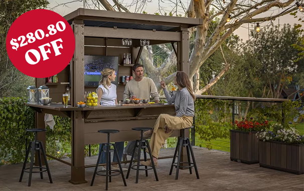 Signature 7.5x6.5 Bar Gazebo