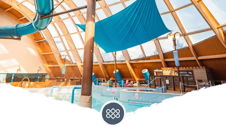 collage of Bluestone's resort features