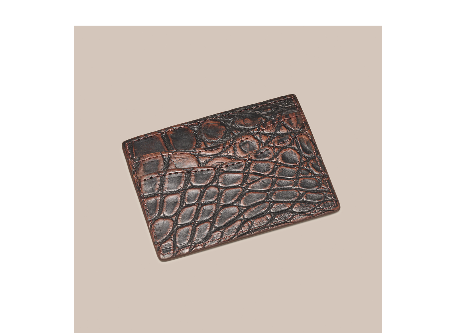 Shop The Lucas Alligator Card Case