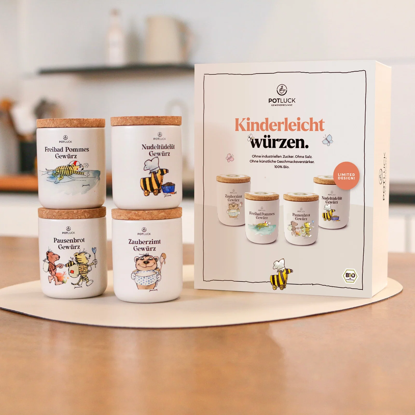 Image of 4er Set Bio Janosch Kindergewürze