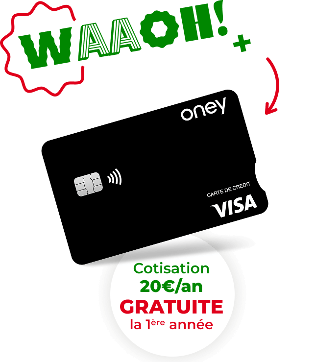 Carte Waaoh!+ gratuite