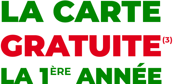 Carte Waaoh!+ gratuite