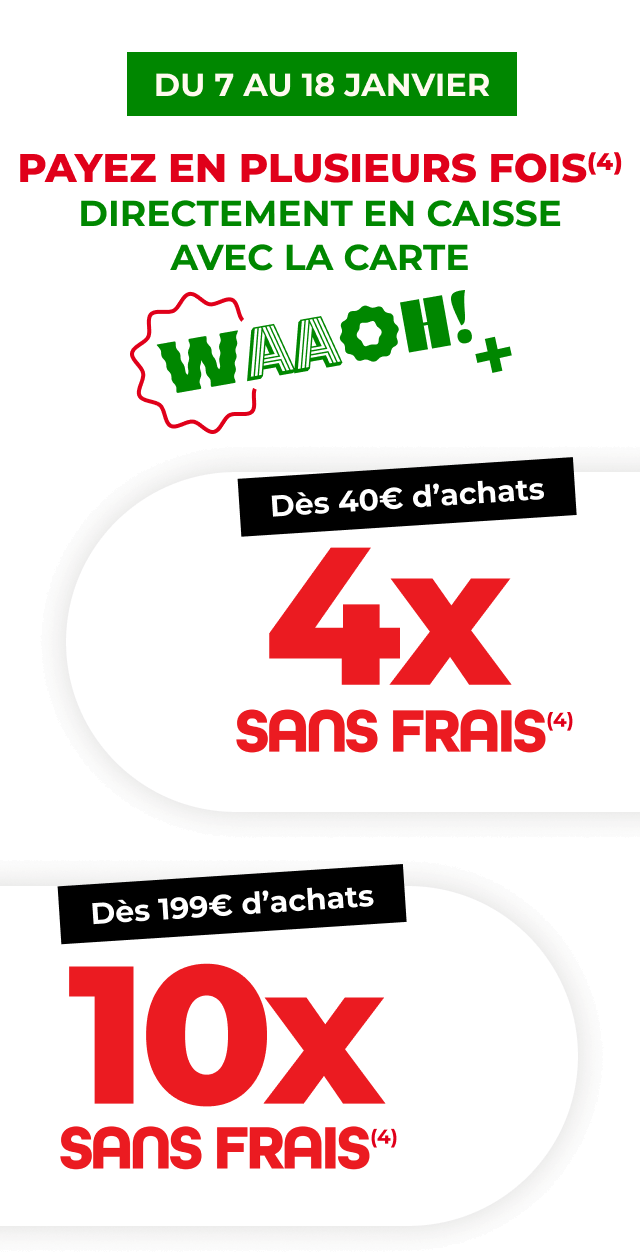 Payer en plusieurs fois