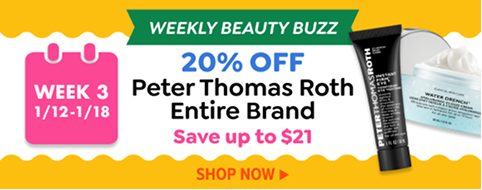 20% OFF PETER THOMAS ROTH