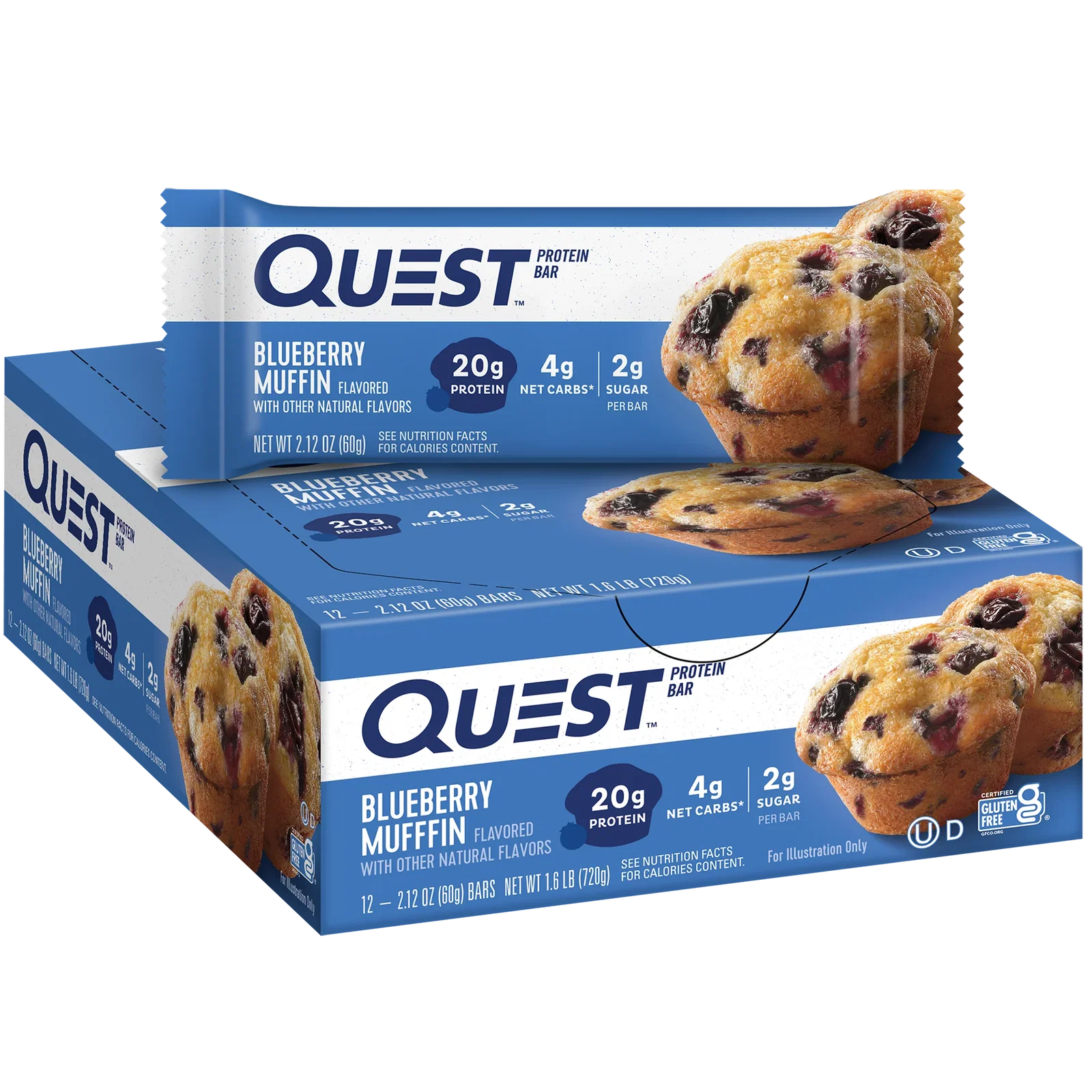 Image of Blueberry Muffin Protein Bars