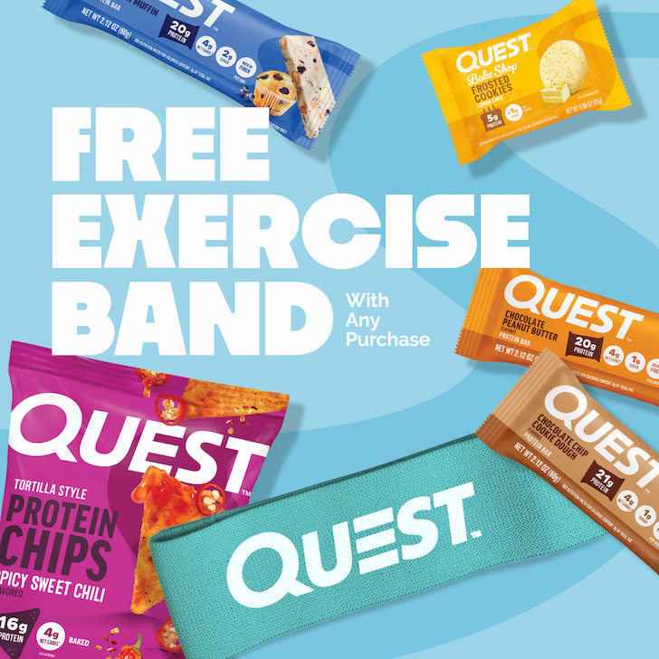 Quest Nutrition - Free Exercise Band