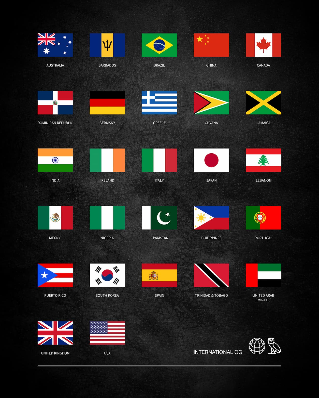 Octobers Very Own International OG Collection