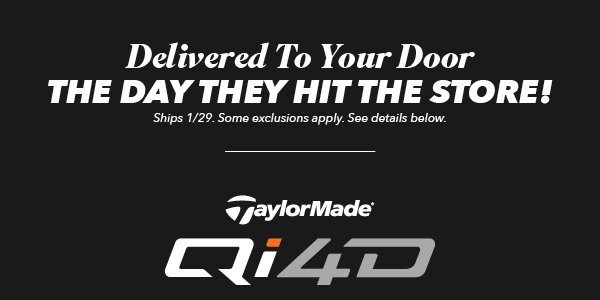 TaylorMade Qi4D Golf Clubs