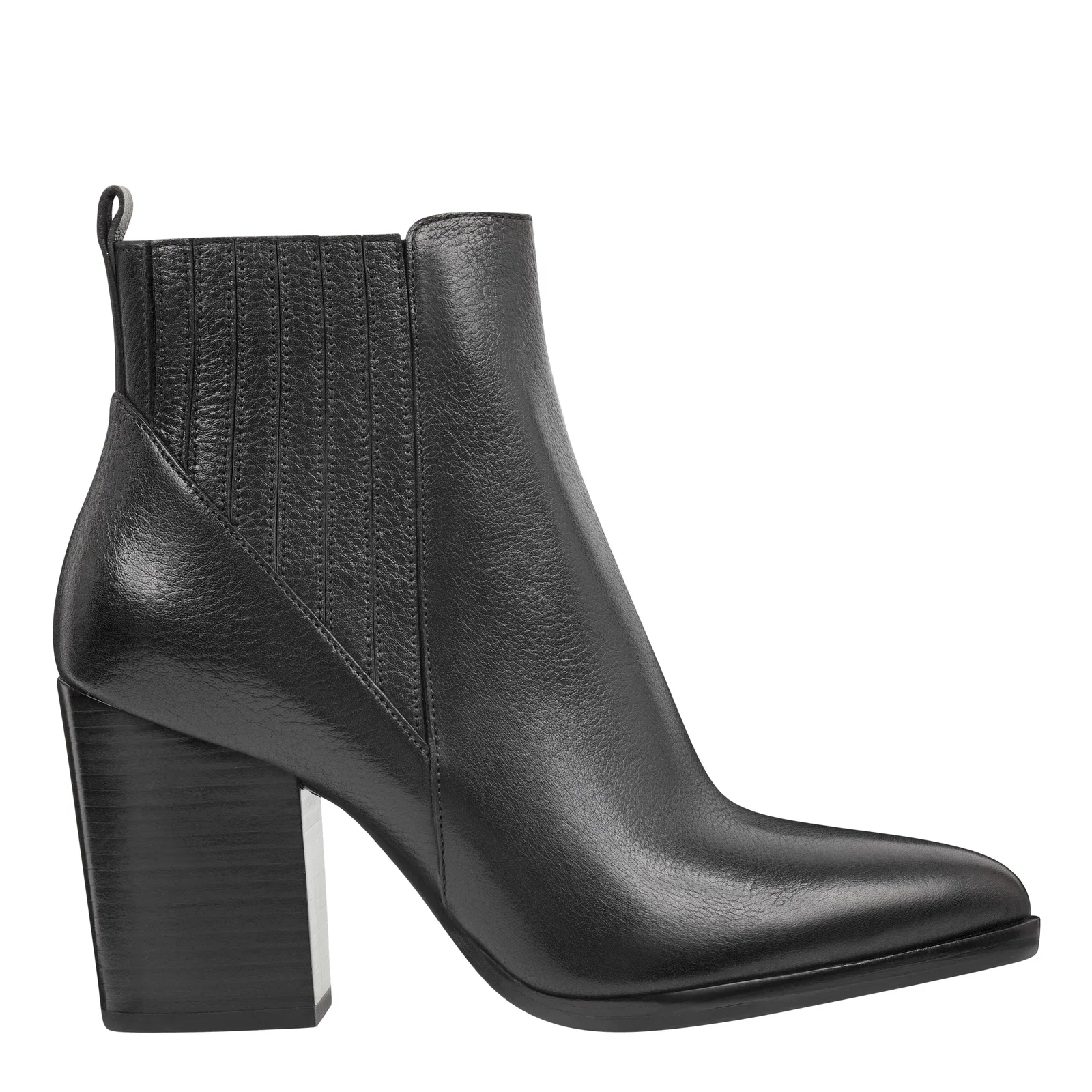 Image of Alva Pointy Toe Leather Bootie