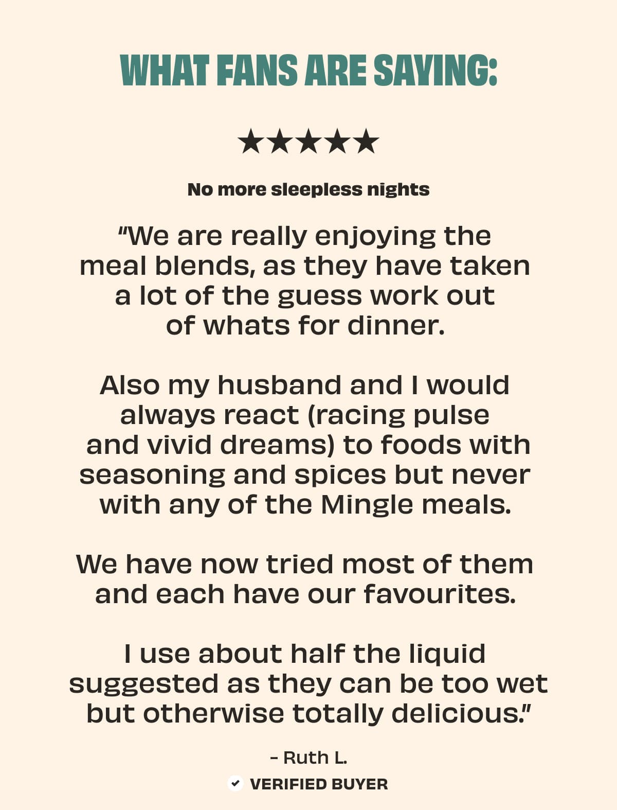 WHAT FANS ARE SAYING: