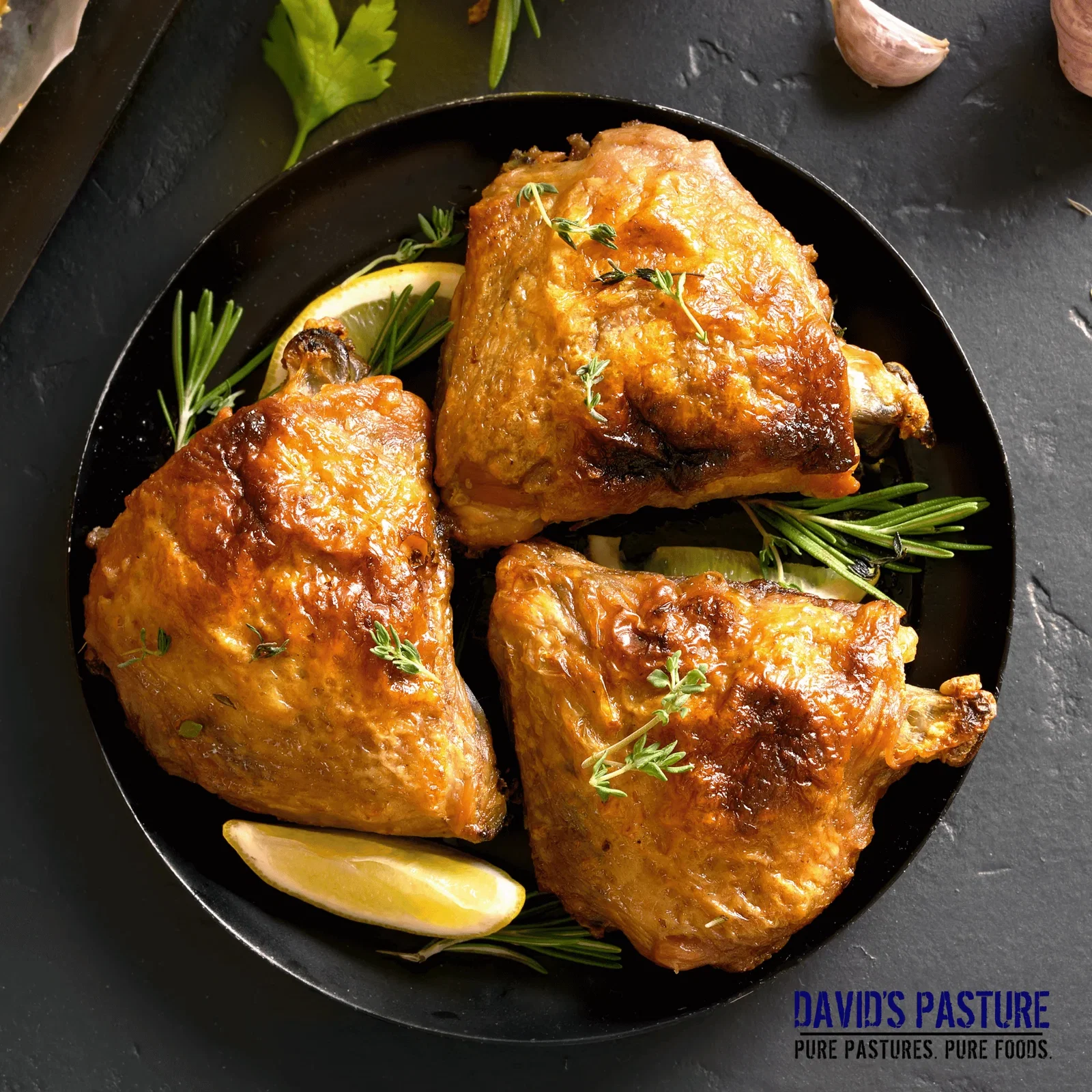 Image of Pasture-Raised Bone-In Chicken Thighs