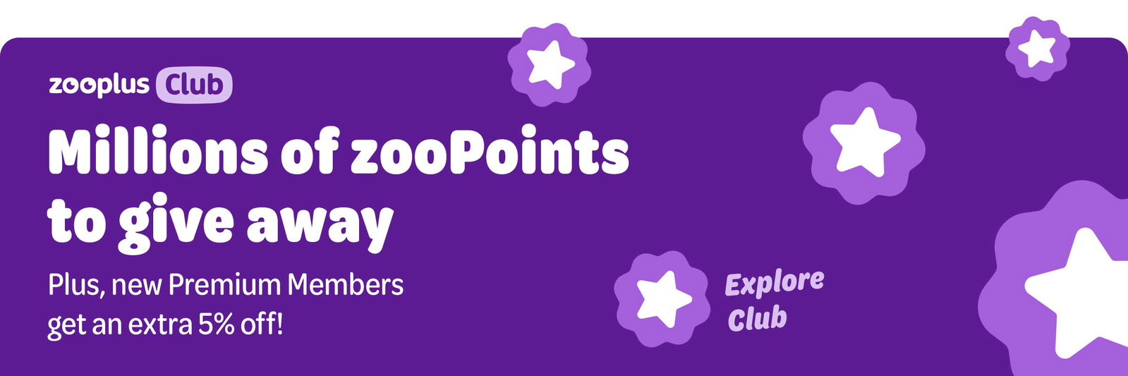 Get 100 EXTRA zooPoints when you order £29+!