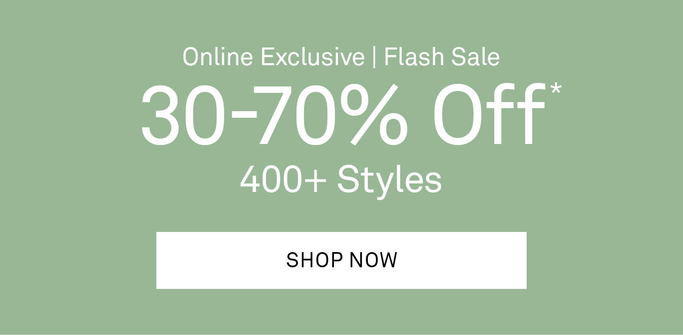 30-70% Off Flash Sale