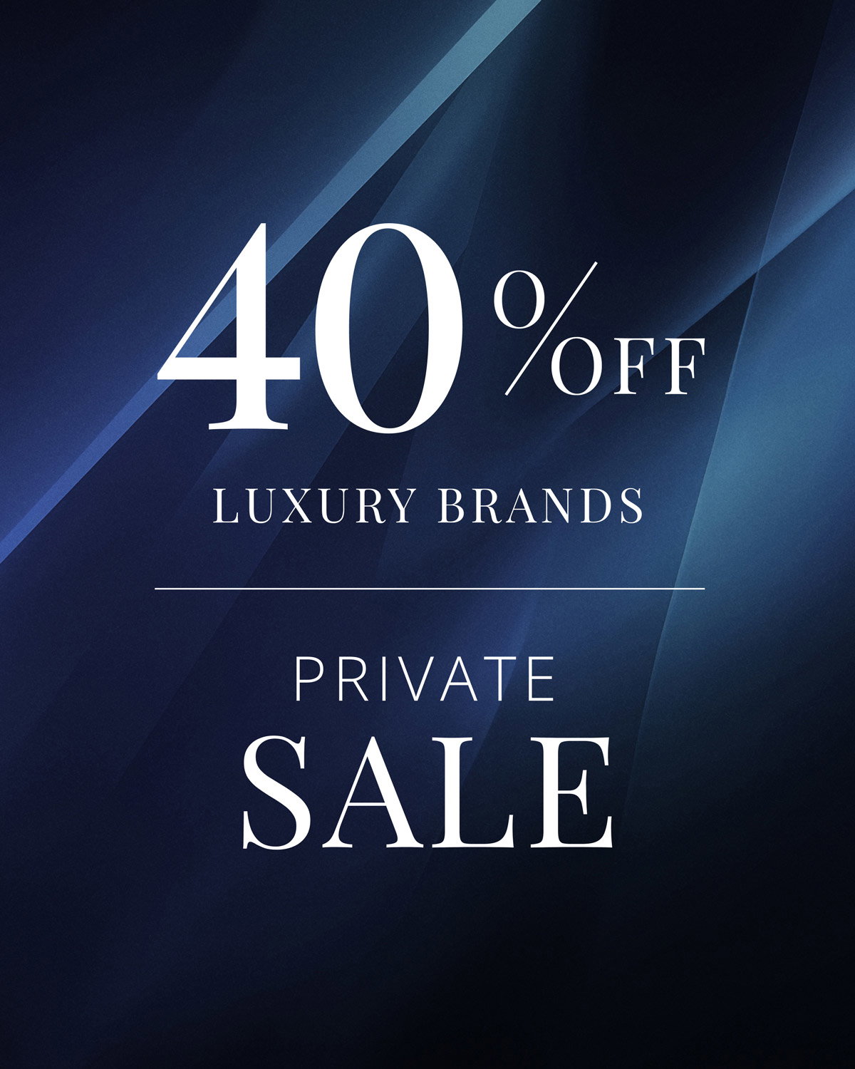 Jetzt -30% im Private Sale