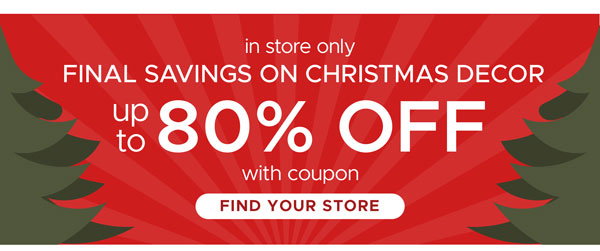 Christmas - Find Your Store