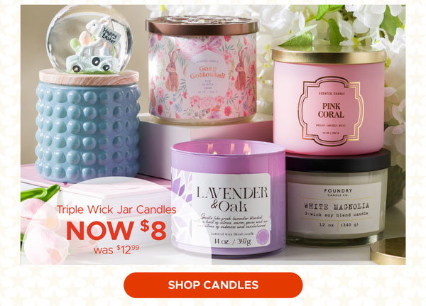 Triple Wick Jar Candles