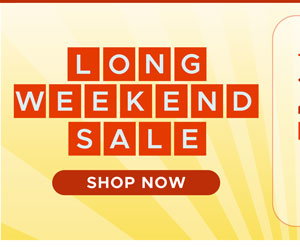 Long Weekend Sale