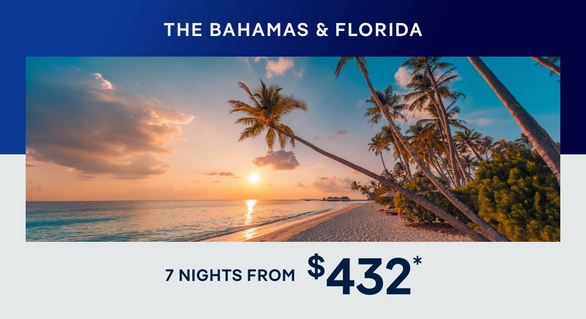 The Bahamas & Florida – 7 Nights on Board MSC Meraviglia – Click to View Cruises & Book Now