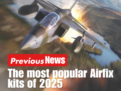 The most popular Airfix kits of 2025