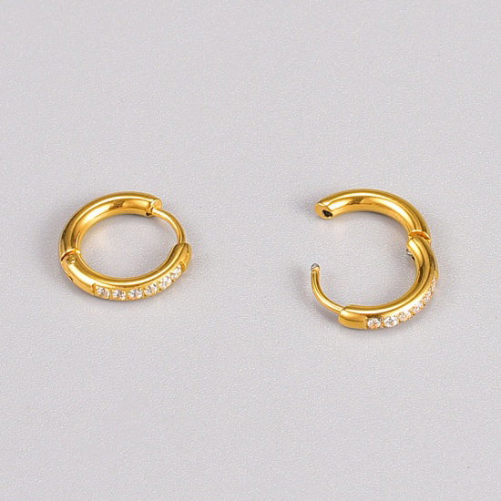 Stainless Steel Hoop Earrings
