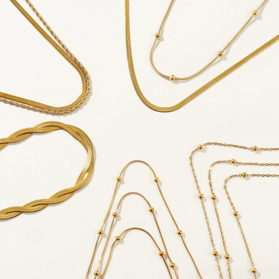 Stainless Steel Layered Necklaces