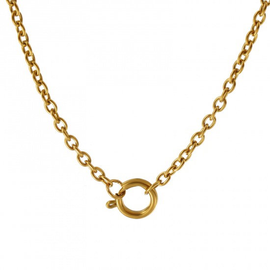 Stainless Steel Basic Chain Necklace