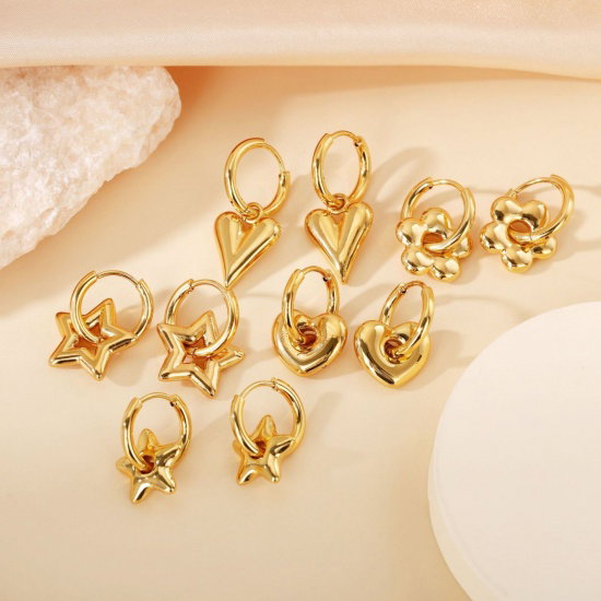 Stainless Steel Hoop Earrings