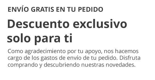 Solo hoy: envío gratis en tu pedido 