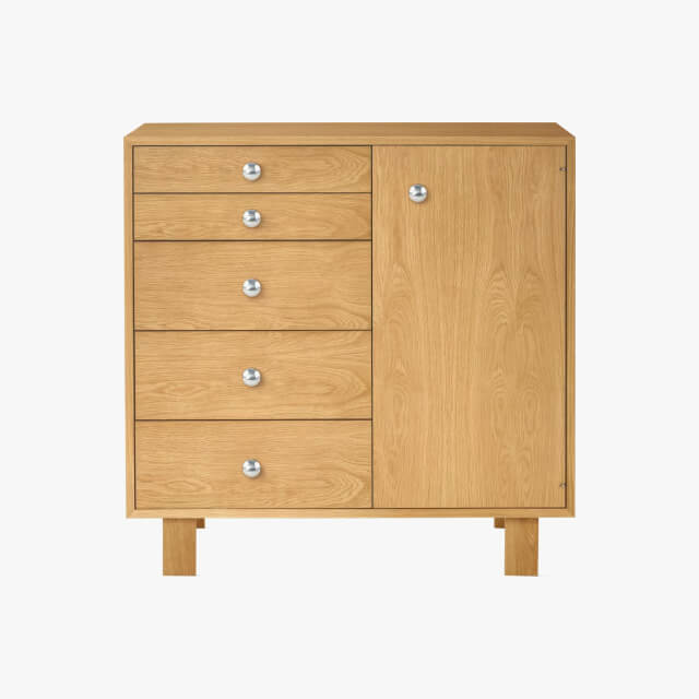 View Nelson Basic Cabinet Series - 5-Drawer with Door