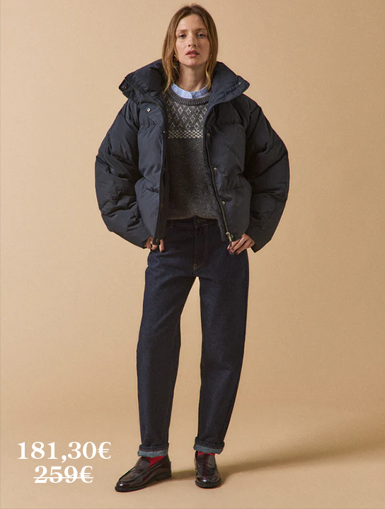 Damen-Steppjacke ohne Kragen