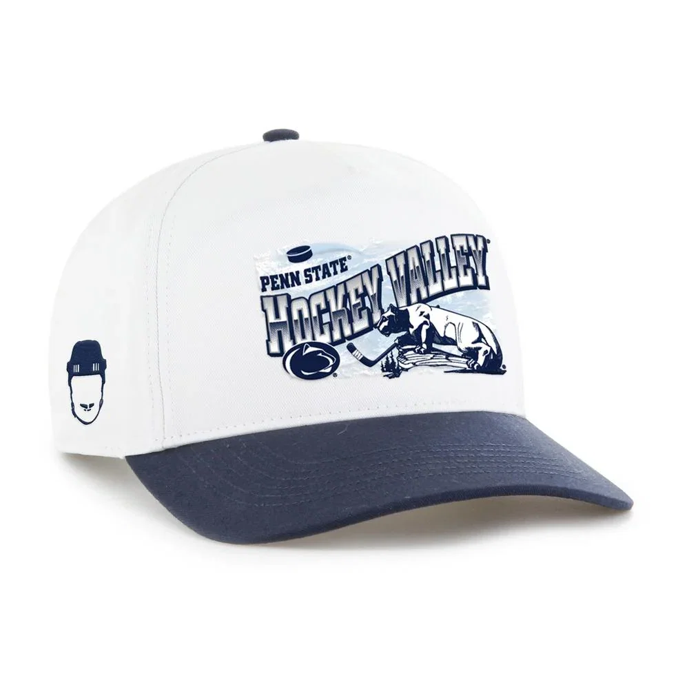 Image of Penn State Hockey x Spittin Chiclets Hockey Valley '47 HITCH Snapback