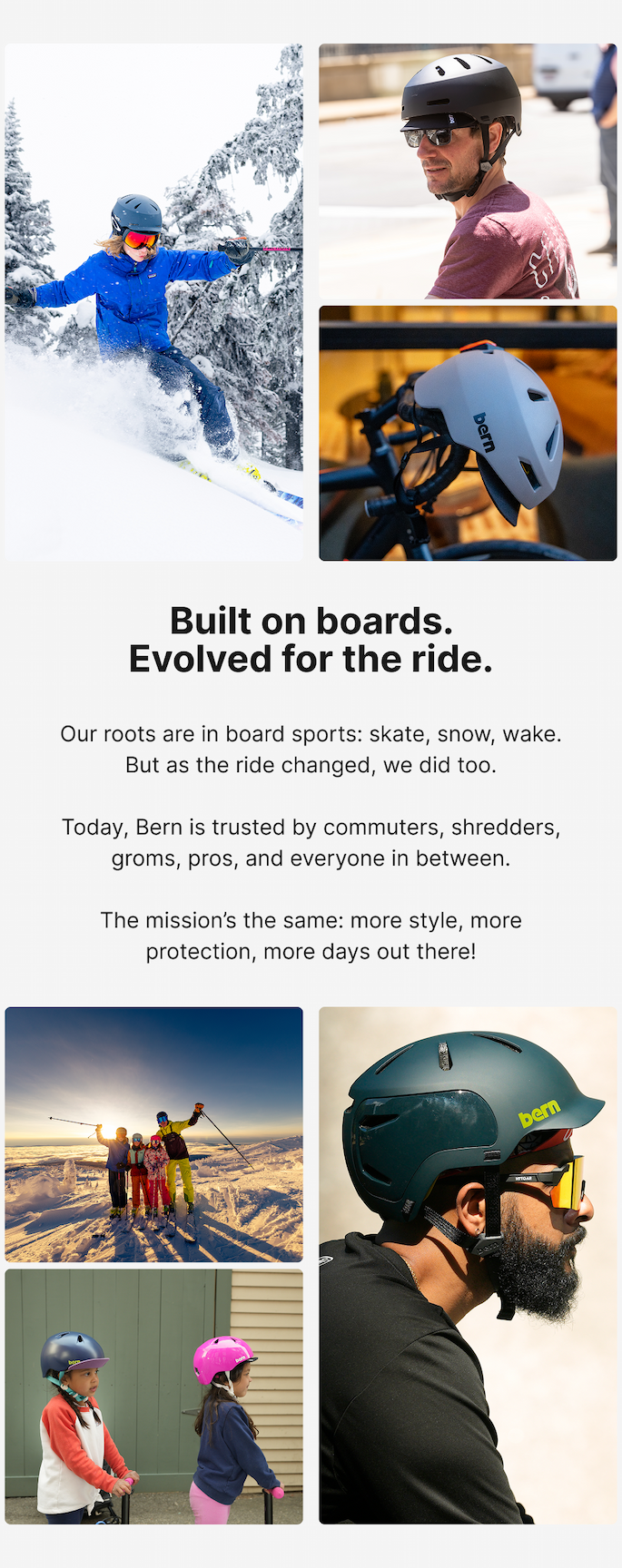 Built on boards