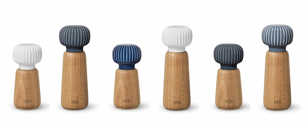 Kähler Hammershøi Pepper Grinders