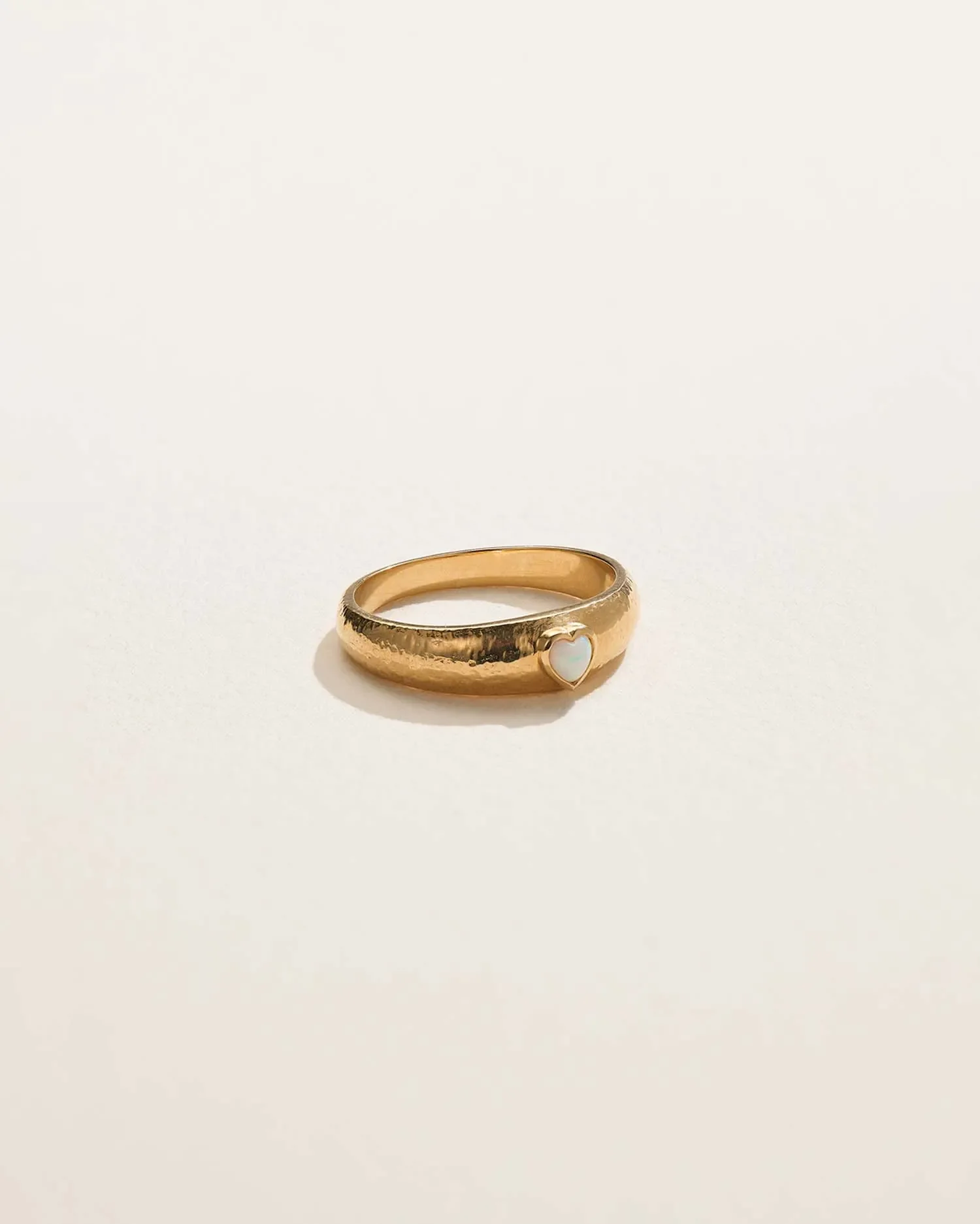 Image of Bezel Heart Ring