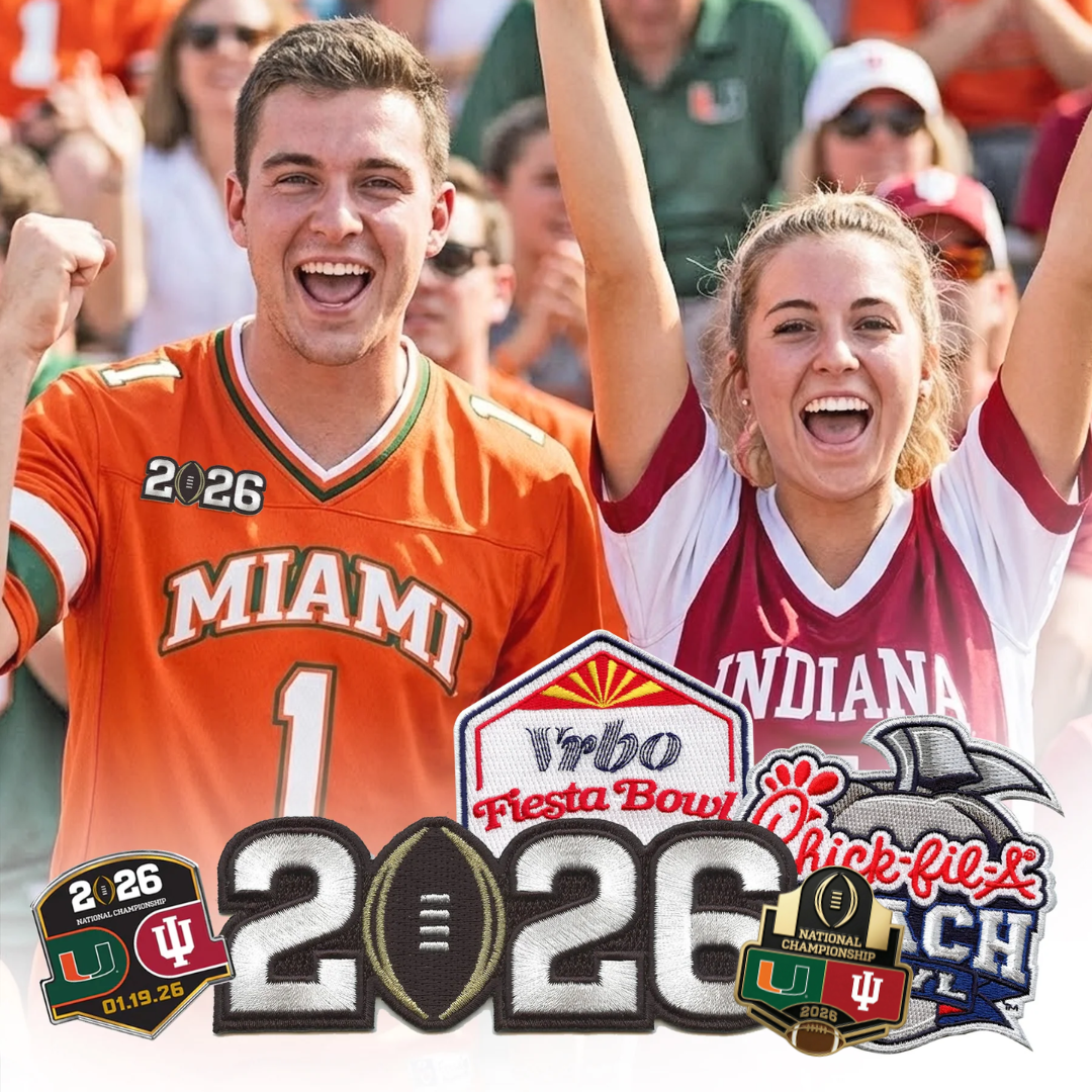 College Football Patches