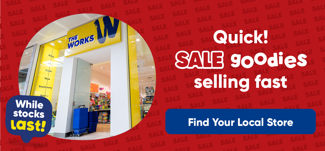 Quick! Sale goodies selling fast! While stocks last