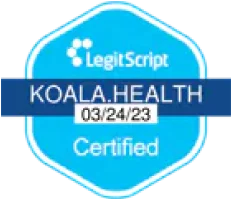 Image: LegitScript Certified 03/24/23