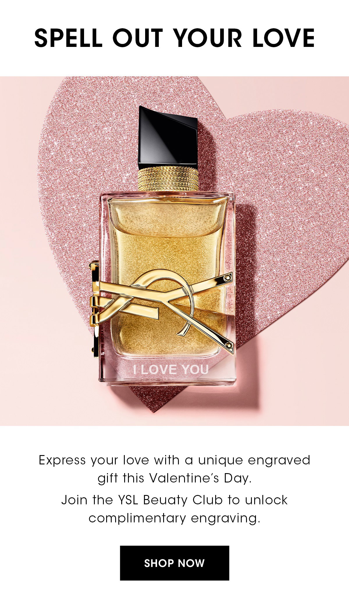 Spell out your love