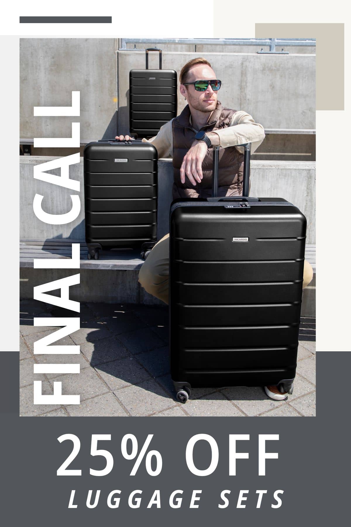 25% Off Luggage Sets