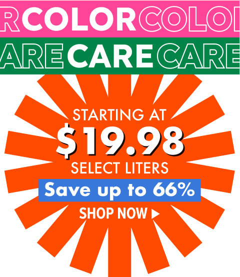 LITERS STARTING AT $19.98