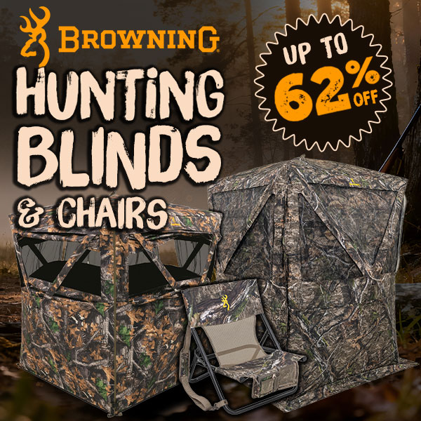 Browning Hunting Blinds & Chair Up to 62% Off