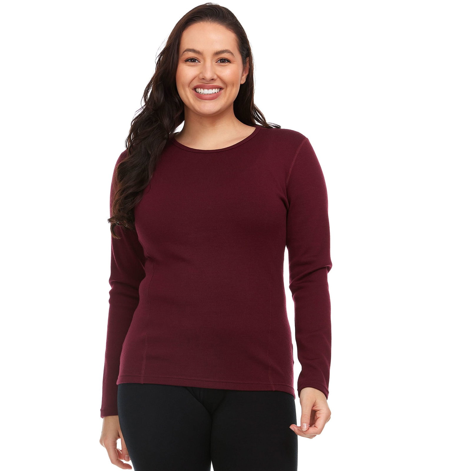 Image of Heavyweight Women's Wool Crew Top