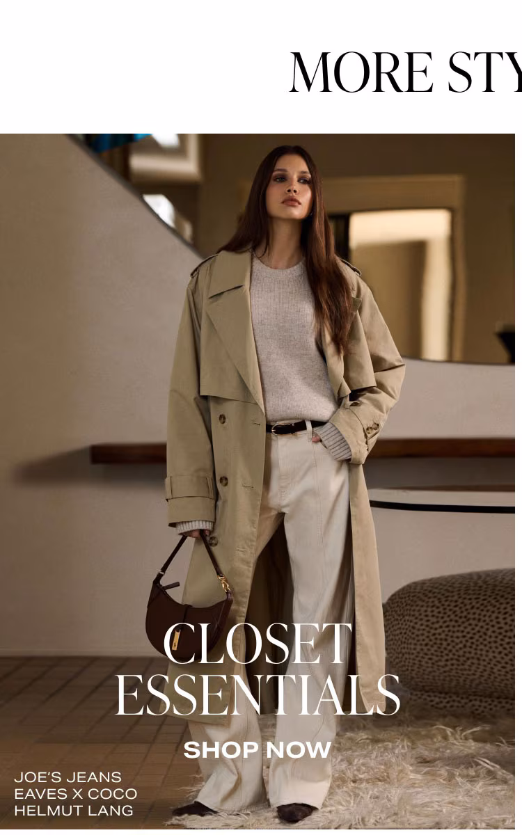 More Style Inspo: Closet Essentials. Shop Now.